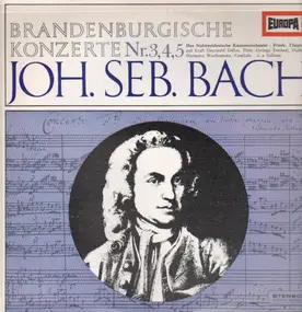 J. S. Bach - Brandenburgische Konzert 3,4,5,, Südwestdeutsches Kammerorch, Tilegant