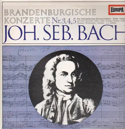 Bach - Brandenburgische Konzerte Nr. 3, 4 & 5