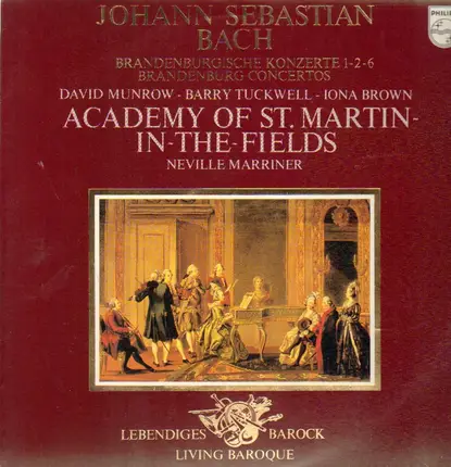 Bach - brandenburgische Konzerte 1,2,6 - Academy of St. Martin-in-the-Fields, Marriner