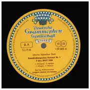 LP - Bach - Brandenburgische Konzerte Nr. 1, 2 & 3 - tulip rim