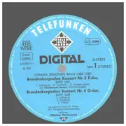 LP - Bach - Brandenburgische Konzerte Nr. 1, 2, 4 - Digital