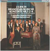 LP - Bach - Brandenburgische Konzerte Nr. 1, 2, 4 - Digital