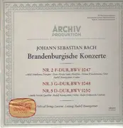 LP - Bach - Brandenburgische Konzerte Nr.2, 3, 5,, Archiv Produktion