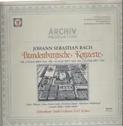 LP - Bach - Brandenburgische Konzerte, Münchner Bach-Orchester, Karl Richter - Archiv Produktion