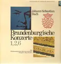 LP - Bach - Brandenburgische Konzerte 1, 2, 6, Jörg Faerber, Württembergisches Kammerorchester