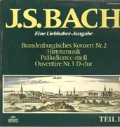LP - Bach - Brandenburgisches Konzert Nr.2, Hirtenmusik, Präludium c-moll, Ouvertüre Nr.3 D-dur