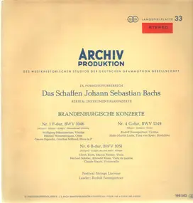 J. S. Bach - Brandenburgisches Konzerte Nr.1 F-Dur/Nr.4 G-Dur/Nr.6 B-Dur
