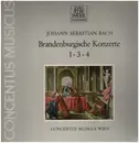 LP - Bach - Brandeburgische Konzerte 1- 3- 4