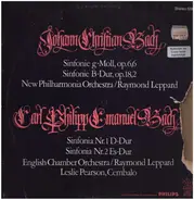 Bach / C.P.E.Bach - Sinfonien g-Moll & B-Dur / Nr1 D-Dur & Nr.2 Es-Dur