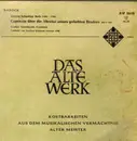 7inch Vinyl Single - Bach - Capriccio Über Die Abreise Seines Geliebten Bruders