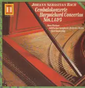 LP - Bach - Cembalokonzerte 1,4,5,, Hans Pischner, Städtisches Symphonie-Orch Berlin, K. Sanderling