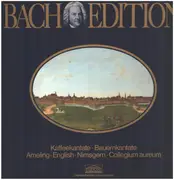 LP - Bach / Collegium Aureum , Ameling , English , Nimsgern - Bach Edition: 2 Weltliche Kantaten - passe-partout-sleeve