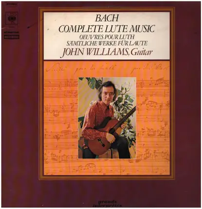Bach - Complete Lute Music,, John Williams