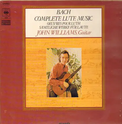 Bach - Complete Lute Music, Oeuvres pour Luth (John Williams, Guitar)