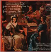 LP - Bach - Concertos pour deux clavecins en ut mineur BWV 1060, en ut majeur BWV 1061 - Concerto pour Clavecin en fa mineur BWV 1056, en sol mineur BWV 1058 - Gatefold