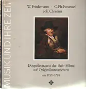 Carl Philipp Emanuel Bach / Johann Christian Bach / Wilhelm Friedemann Bach - Doppelkonzerte der Bach-Söhne