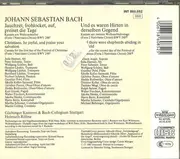 CD - Bach - Jauchzet, Frohlocket, Auf, Preiset Die Tage / Und Es Waren Hirten In Derselben Gegend (Weihnachtsoratorium Kantaten 1 Und 2 (Christmas Oratorio Cantatas 1 And 2))