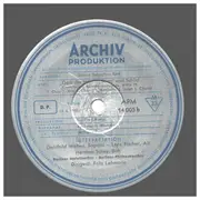 LP - Bach - Es Erhub Sich Ein Streit / Got Der Herr Is Sonn' Und Schild - mono