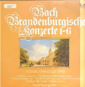 LP - Bach / Festival Strings Lucerne - Brandenburger Konzerte 1-6 - Gatefold