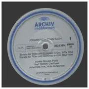 LP - Bach - Flöten-Sonaten Vol. 2 - Gatefold