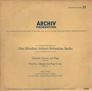 Bach - IX. Forschungsbereich: Das Schaffen Johann Sebastians Bachs, Serie F: Werke für Orgel