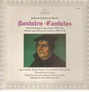 LP - Bach - Kantaten BWV 80 & 140, Erhard Mauersberger - Gatefold