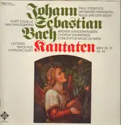 Double LP - Bach - Kantaten,, Harnoncourt, Wiener Sängerknaben - Club-Sonderauflage