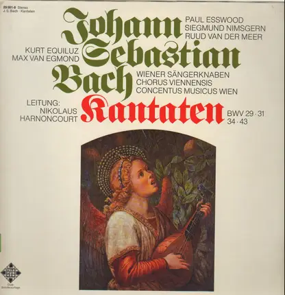 Bach - Kantaten,, Harnoncourt, Wiener Sängerknaben