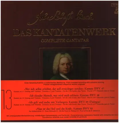 Bach - Kantatenwerk · Complete Cantatas | BWV 47-50 | 13