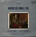 LP - Bach - Konzerte für cembali I. Teil