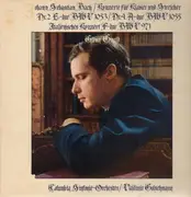LP - Bach - Konzerte für Klavier und Streicher #3 D-dur, #5 f-moll, #7 g-moll; Glenn Gould