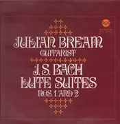 LP - Bach - Lauten-Suite Nr.1 e-moll / Nr.2 c-moll (Julian Bream, Guitarist)