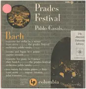 LP - Bach / Pablo Casals - Prades Festival Vol. 9 - mono