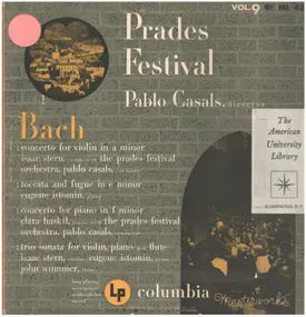 J. S. Bach - Prades Festival Vol. 9
