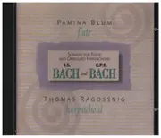 CD - Bach / Pamina Blum / Thomas Ragossnig - Sonatas for Flute and Obbligato Harpsichord