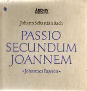 LP - Bach - Passio Secundum Joannem (Johannes-Passion) - Hardcover Box + Booklet