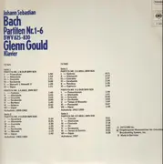 Double LP - Bach - Partiten Nr. 1-6, Glenn Gould