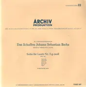 10'' - Bach - Suite für Laute Nr.3 g-moll,, Walter Gerwig