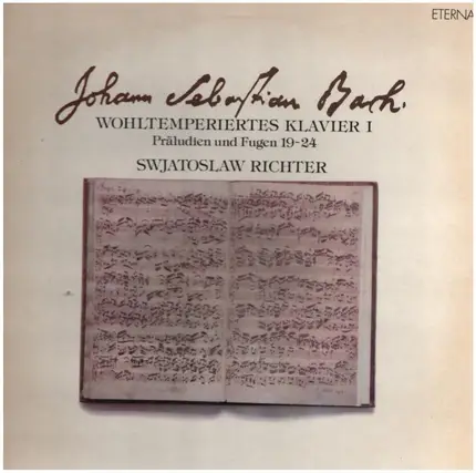 Bach - Wohltemperiertes Klavier I - Präludien und Fugen 19-24