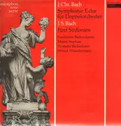 LP - Bach - Symph. E-dur / Fünf Sinfonien