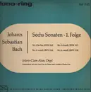 LP - Bach - Sechs Sonaten - 1. Folge (Marie-Claire Alain, Orgel)