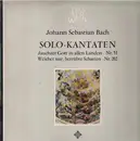 LP - Bach - Solo-Kantaten (Giebel, Andre) - + insert