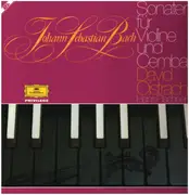 Double LP - Bach - Sonaten Für Violine Und Cembalo - gatefold