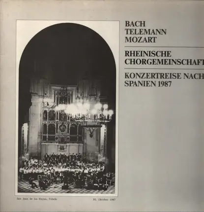 Bach / Telemann / Mozart / Händel - Konzertreise nach Spanien 1987