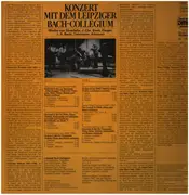 LP - Bach / Telemann / Albinoni a.o. - Konzert mit dem Leipziger Bach-Collegium - DMM