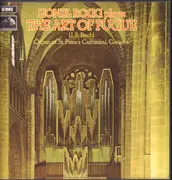 Double LP - Bach - The Art Of Fugue  BMV 1080 ('Die Kunst Der Fugue') (Lionel Rogg) - Hardcover Box + Booklet / Black Label