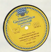 LP - Bach - Toccata und Fuge, Triosonate Nr. 2, Karl Richter - Tulip-Label