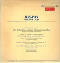 LP - Bach - Tripelkonzert a-moll; Konzerte für Cembalo - Fold Out Cover