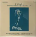 LP - Bach - Violinkonzerte E-Dur, Suite h-moll,, R.Kussmaul, W.Richter, Heidelberger Kammerorchester
