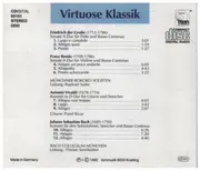 CD - Bach / Vivaldi / Benda / Friedrich der Große - Virtuose Klassik